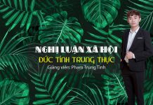 Dàn ý chi tiết: Nghị luận về đức tính trung thực